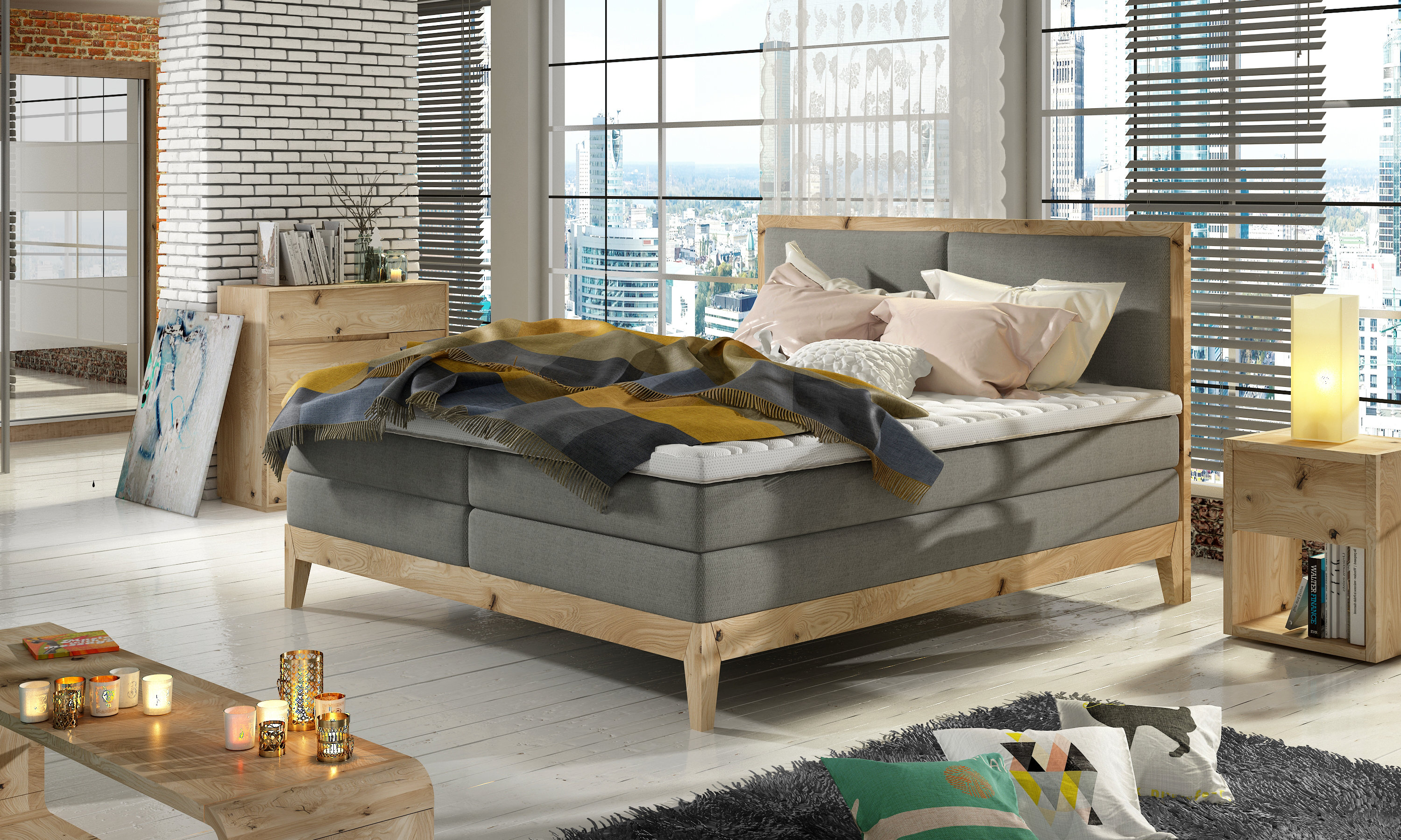 Кровать box spring home