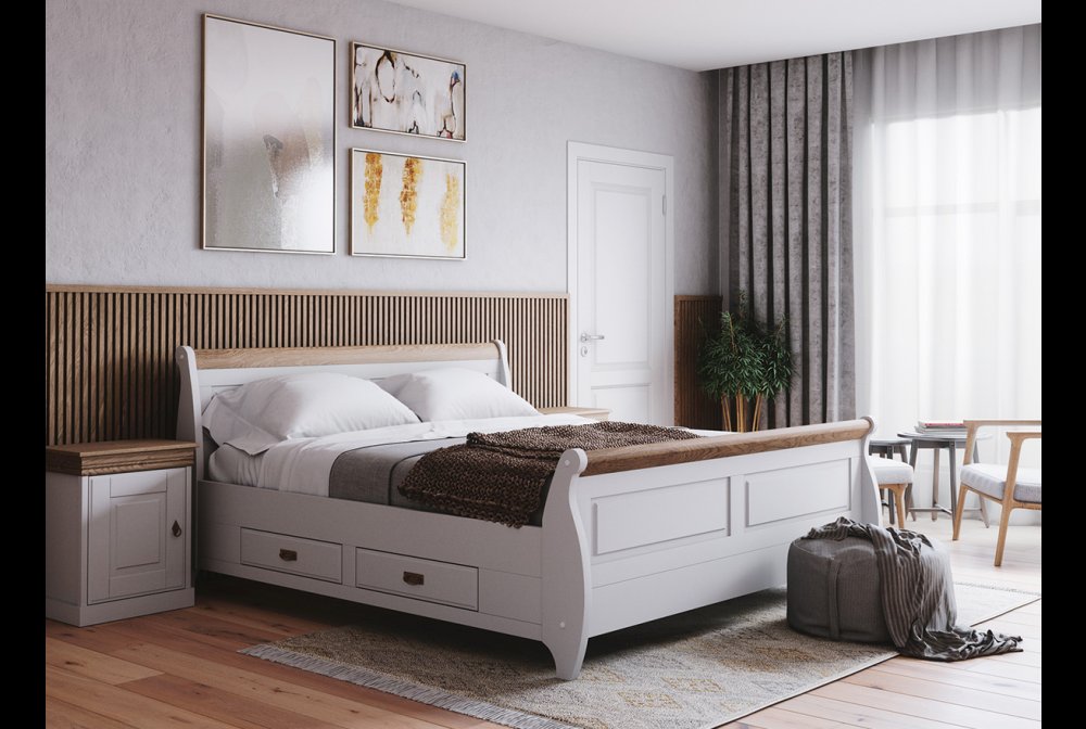 Toscania bedroom solid wood furniture