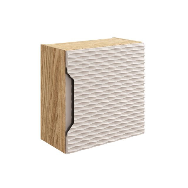 Ocean Beige 83-35-1DQ Upper Cabinet Qubik 35 x 35 cm 1 Door