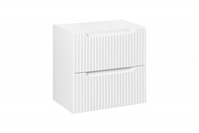 Nova-White 82-60-2S Cabinet Under Washbasin 60 cm 2 Drawers