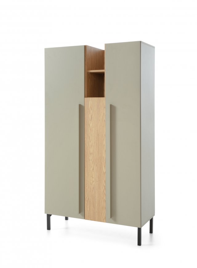 Sergio SE5 Cabinet with shelves Eucalyptus