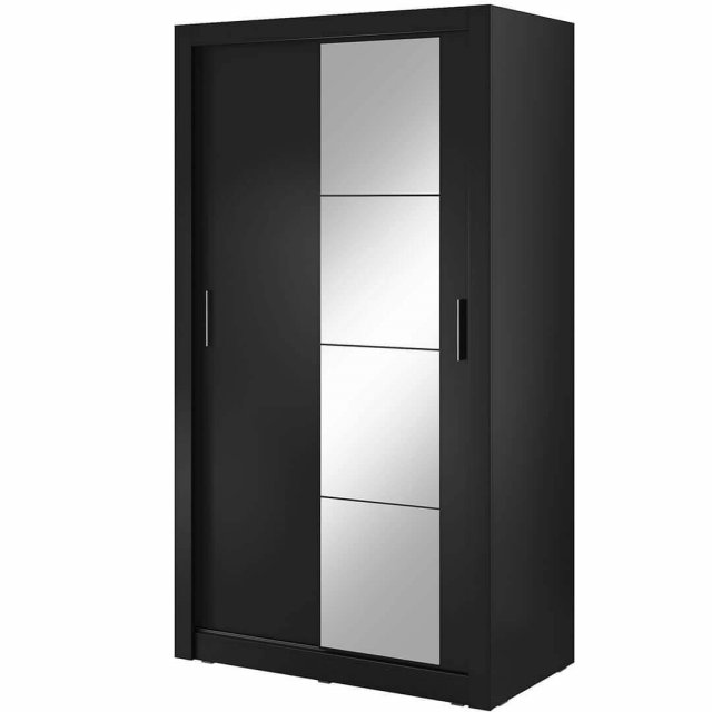 ArtiAR -06 Black Sliding door wardrobe 120cm