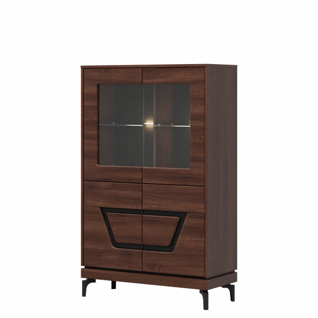 Vero-VR 04 Glass-fronted cabinet