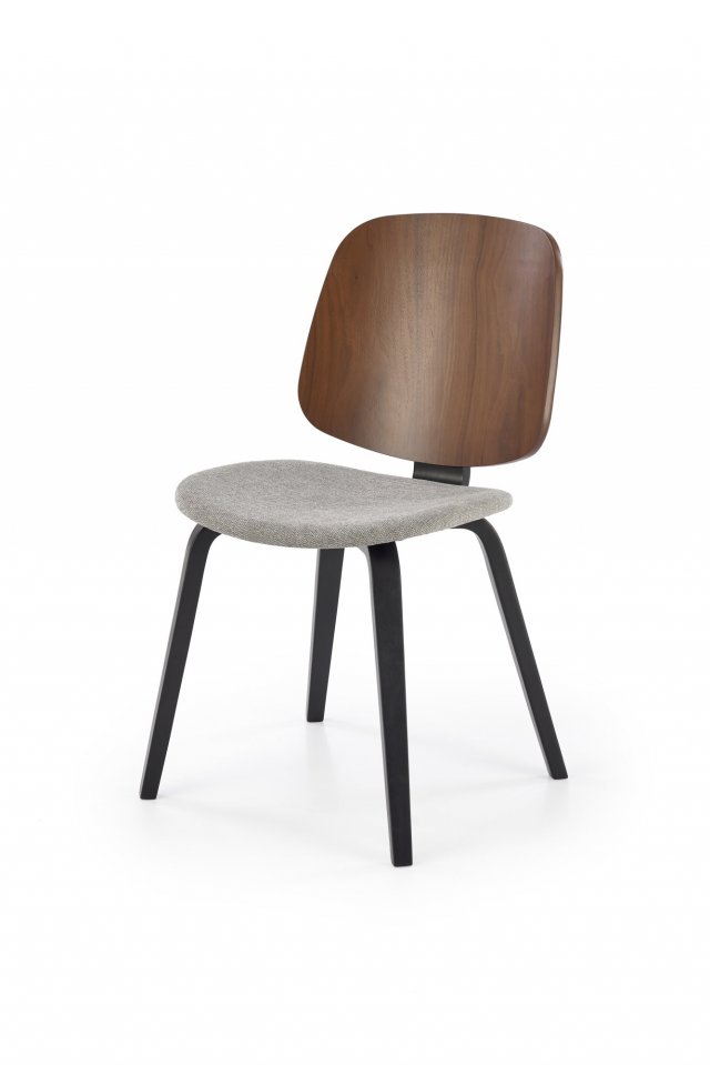 K563 Chair Walnut / Gray / Black