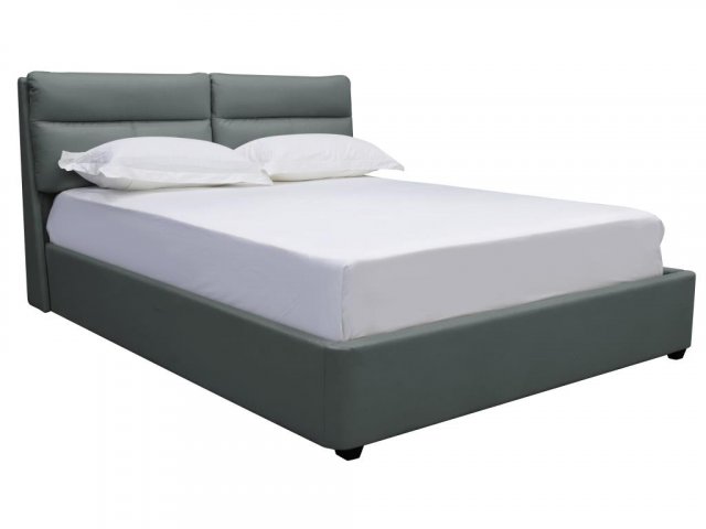 AURORA 180 Dark Grey Bed with box