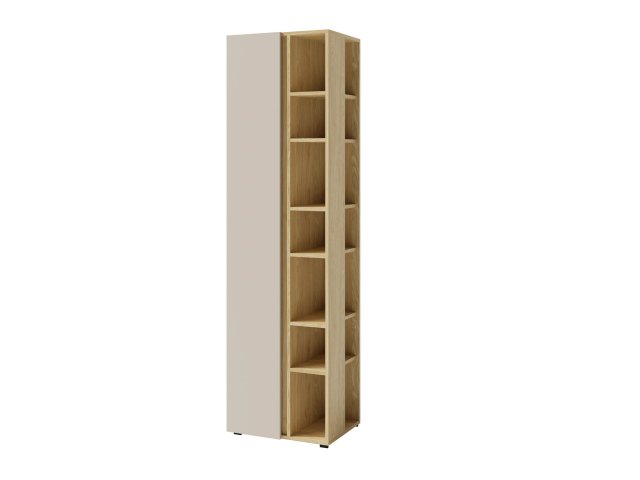 Luca-LC 4 Schrank mit Regalen Sand beige