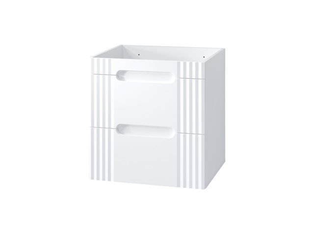 FIJI WHITE 82-60-D-2S Cabinet Under Washbasin 