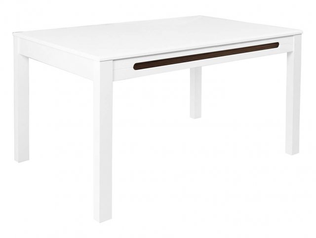 Azteca Trio STO/150-200 Dinning table (sliding) white gloss 