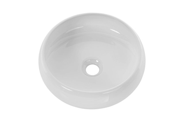 UM- UN-WIKI-SW Washbasin Shiny White 36 cm Sink