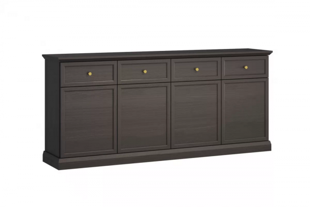 Lucca- KOM K4D4S Chest of drawers with 4 drawers and 4 doors