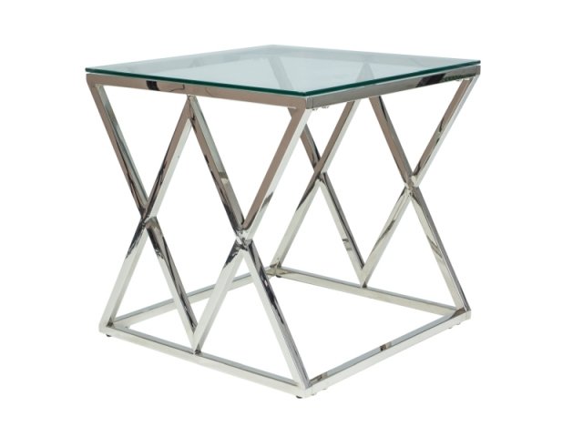 ZEGNABS B 55X55 Coffee table Silver