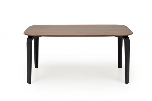 PEDRO Dining table walnut / black