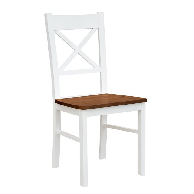 Belluno Elegante DRM KT22/36SO Chair White/Walnut