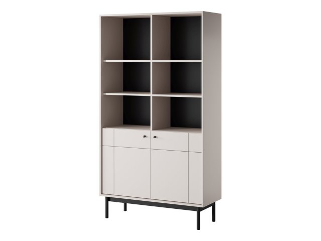 Japandy Cashmere R104 Cabinet with shelves