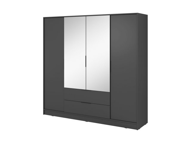 KELLY 4D L Graphite Wardrobe