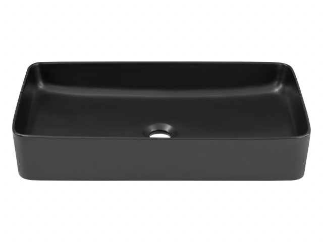 UM- SLIM 2 E-6275 DP basin matt black 60cm Waschbecken