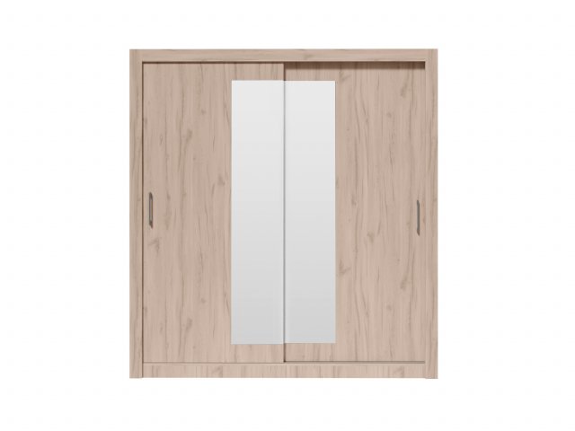 IBX- 200 Sliding door wardrobe (oak light estana)