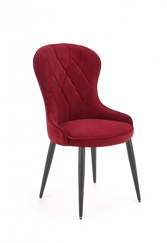 K366 Chair dark red