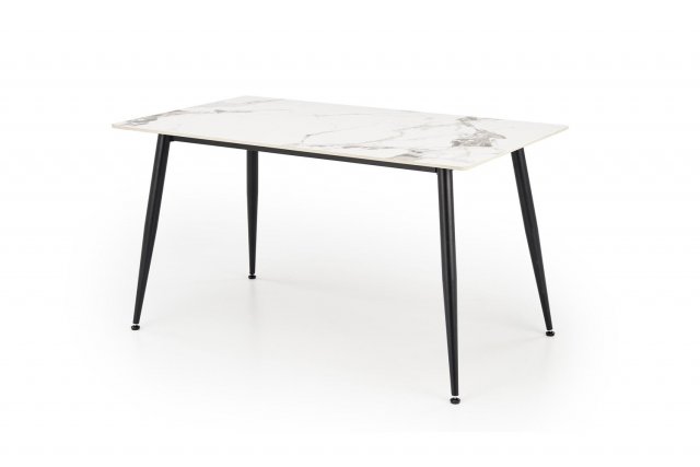 EMILIO 140 Dining table White Marble