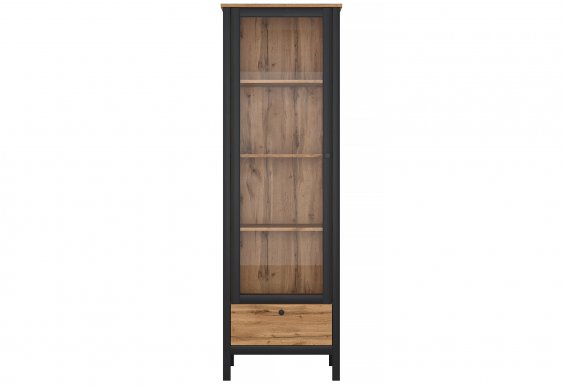 Loft-MB WIT1W1S Glass-fronted cabinet