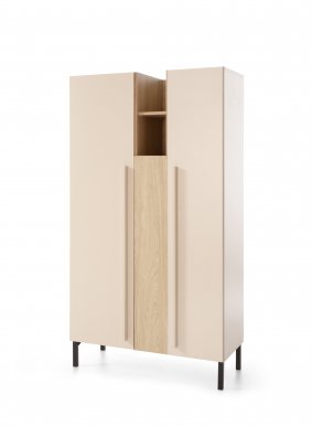 Sergio SE5 Cabinet with shelves Sand beige