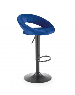 H102 барный стул темно-синий