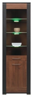 Naomi NA6 L/R Glass-fronted cabinet 