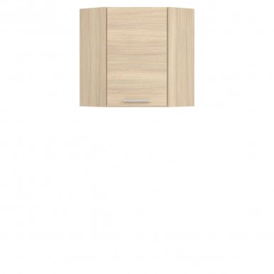 Modena TAFLA MD10/G60NW L/P 60/60 cm Corner wall cabinet with shelfs