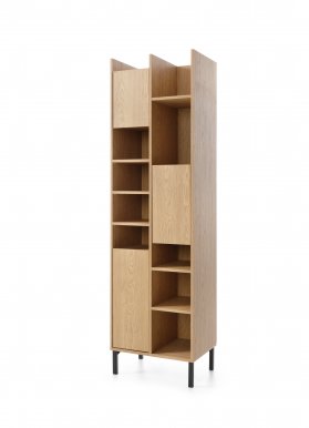 Sergio SE4 Cabinet with shelves Eucalyptus