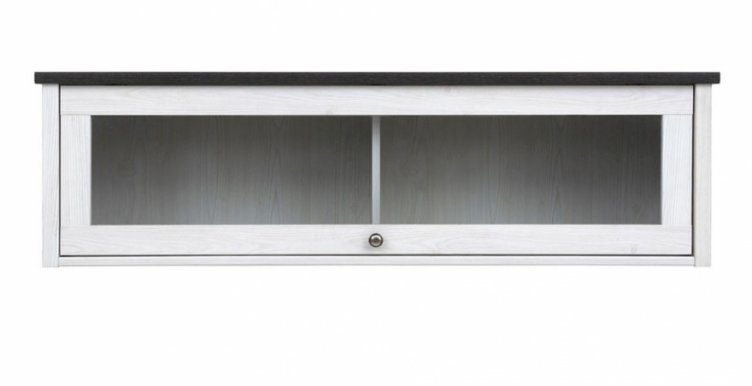 Porto SFW1W Wall glass-fronted cabinet 