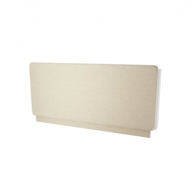 CP- 12 Upholstered headrest 140 for CP-01 (Beige with grey shelf)