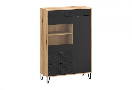 Bellano WIT-NIS1d1w2s Glass-fronted cabinet