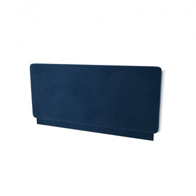 CP- 12 Upholstered headrest 140 for CP-01 (Blue with white shelf)