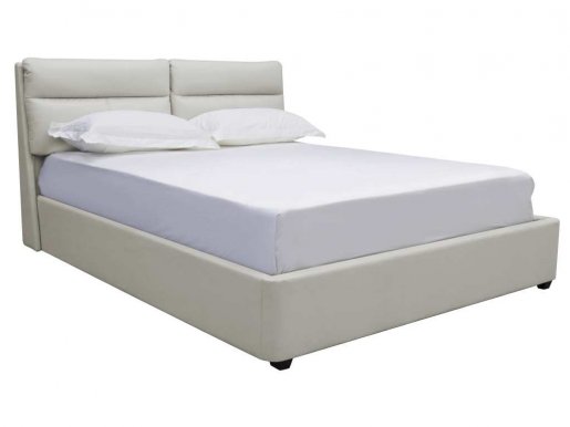 AURORA 160 Beige Bed with box