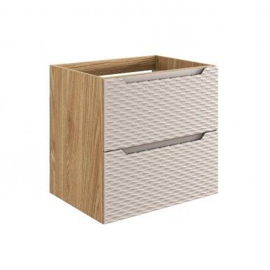 Ocean Beige 82-60-2S Cabinet Under Washbasin 60 cm 2 Drawers