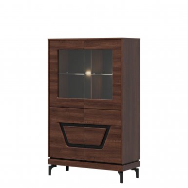 Vero-VR 04 Glass-fronted cabinet