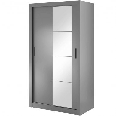 ArtiAR -06 Grey Schwebetürenschrank 120cm