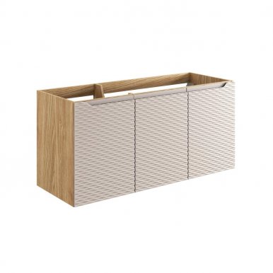 Ocean Beige 82-120-3D Cabinet Under Washbasin 120 cm 3 Doors