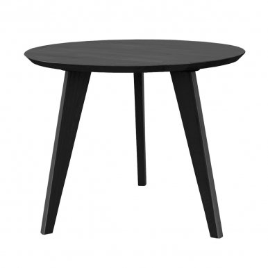 Orbetello 3SORB50C Schwarze Esche (50cm) Runder Couchtisch