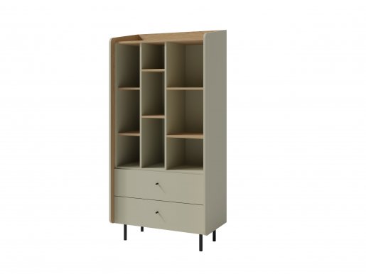 Alessio AE6 Cabinet with shelves Eucalyptus