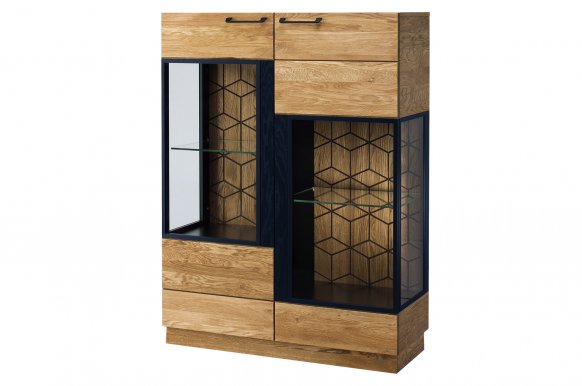 MOSAIC 15 Glass-fronted cabinet