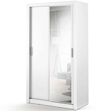 ArtiAR -06 White Schwebetürenschrank 120cm