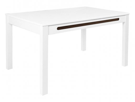 Azteca Trio STO/150-200 Dinning table (sliding) white gloss 