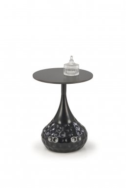 VERDE Coffee table black marble / black