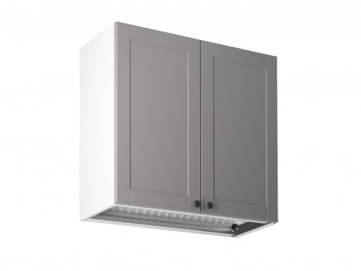 Linea G80C Wall cabinet with dish drainer
