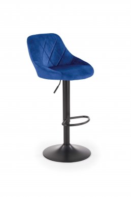 H101 барный стул темно-синий