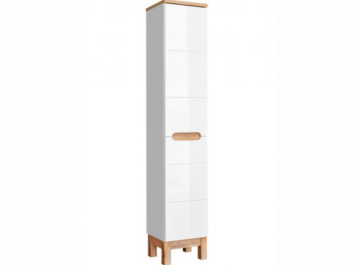 Ilab 804 Стоячий шкафчик для ванной комнаты с корзиной