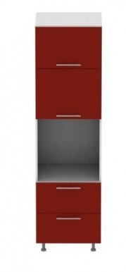 Standard DWZPTandembox 60 cm Акрил глянцевый Напольный шкаф для духовки