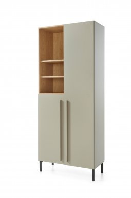 Sergio SE3 Cabinet with shelves Eucalyptus