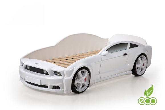 Light-MG 3D MUSTANG Kids' Car Bed 